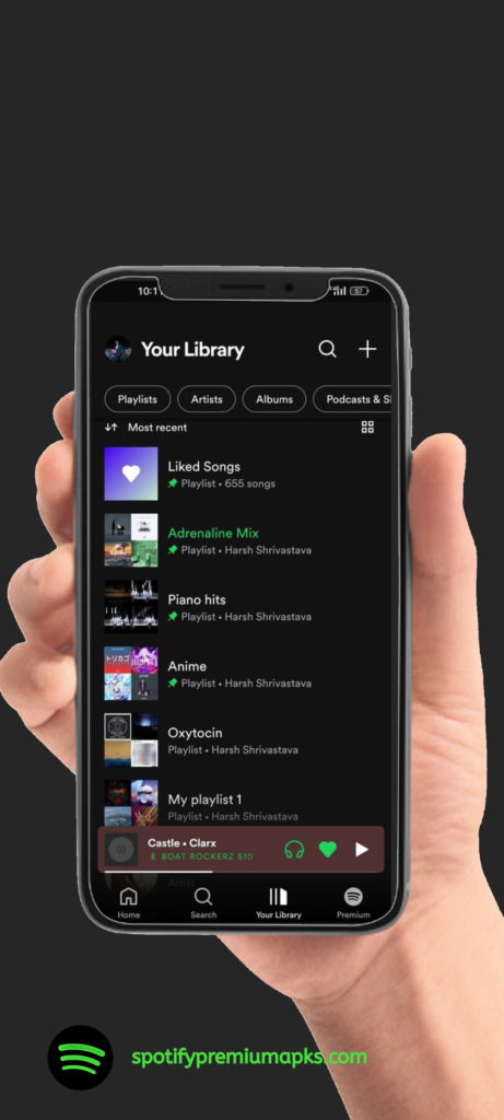 spotify-premium-apk-libirary