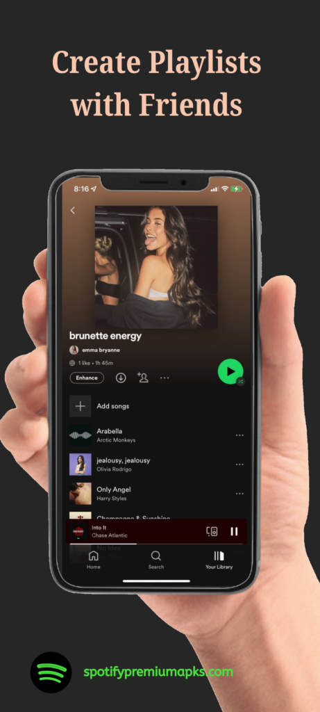 spotify-premium-apk-playlists